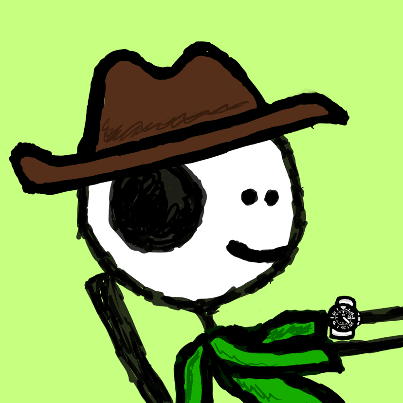 INK MFER in a cowboy hat